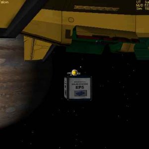 Transferring cargo to the DGIV.