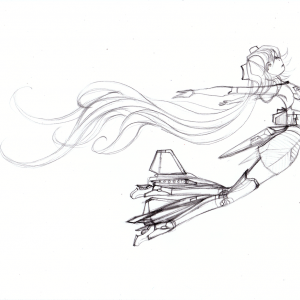 Homage to SS2, cleaned up for inking