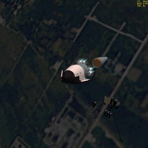 Kliper Launch Escape System test at Cape Canaveral.