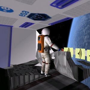 Spacewalk into Intrepid's VC.