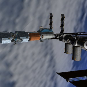 Shuttle A approaches ISS