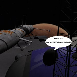 NEGATIVE! You are NOT cleared to land!!