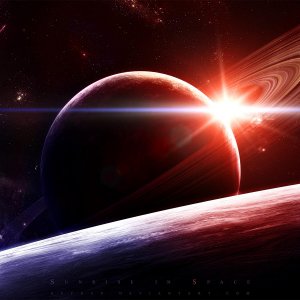Sunrise in Space