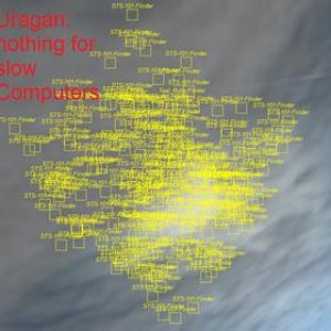 Uragan slows down compters