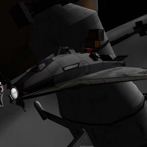two UMmus on eva around Phobos