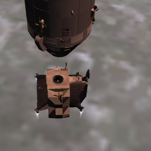 redock to the service module