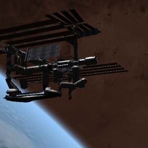 playing around with some textures at the newest Orbiter version
