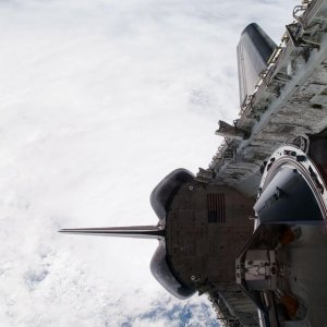 Port Side of Endeavour's Cargo Bay STS 130
