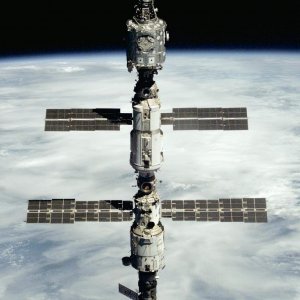 The ISS on STS 106