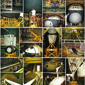 Vandenberg's space shuttle hangar

The Orbiter Maintenance and Checkout Facility was constructed on North Vandenberg to house the space shuttle for po