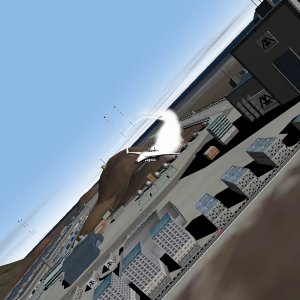 Low flyover above WIN