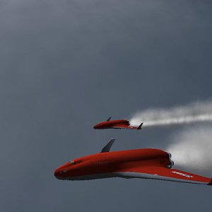 XR5s in close formation.