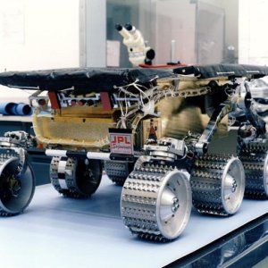 Sojourner Mars Rover Closeup 1997