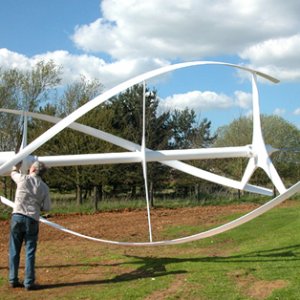 Quiet Revolution Windmill Shows Size 196