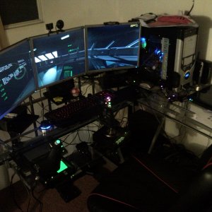 Lights on 'cruise setting'