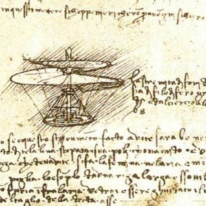 Leonardo Da Vinci's air screw
