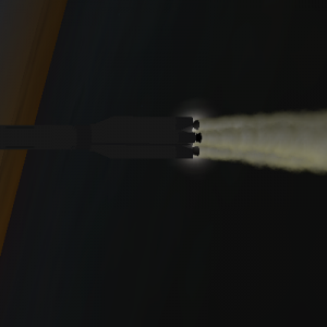 Proton launching at sunrise