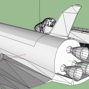 New Shuttle rear