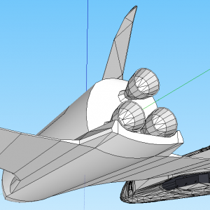 New Shuttle rear lower
