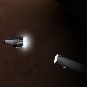 lander undocked