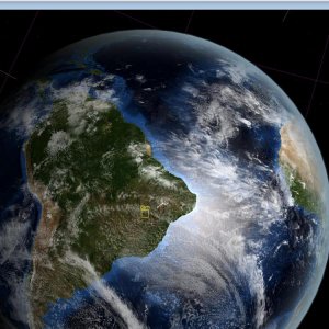 New earth textures i downloaded and installed featuring the country i live in(Brazil)