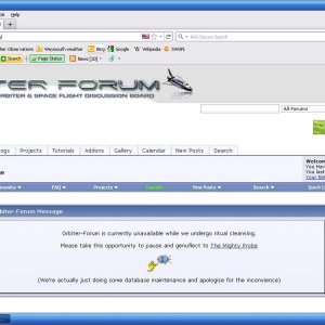 What! Noooooooo! I need my Forum fix NOW!