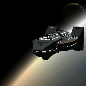 Hawking above Aioka (United Systems Fleet)