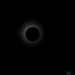 Total Lunar Eclipse, 6/15/2011, as seen from Brighton Beach base on the moon
