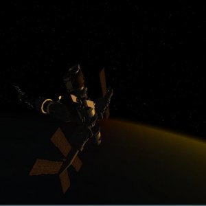 Mir last sunset