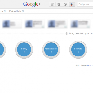 Circles in Google+