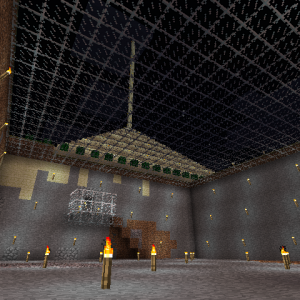 Sky light over my mine.