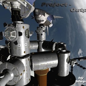 Each module is it's own vessel in it's own right, you can use the scenario editor in orbiter to assemble your very own space stations. Or maybe you wi