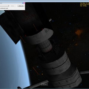 Bombs away! 3 Martlet 4 stacks in free flight following separation.
