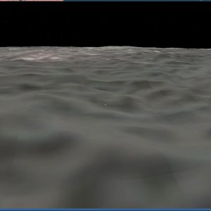 terrain generated by perlin-noise heightmap