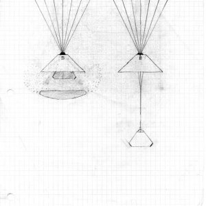 Heat shield jettison and lander release.