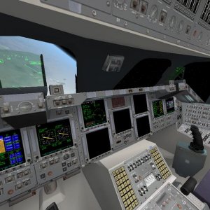 Space Shuttle Cockpit