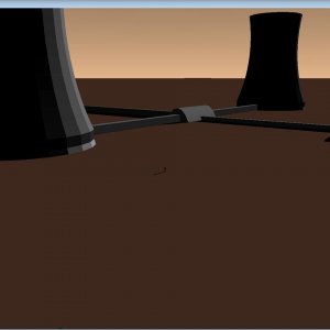 What's this? A nuclear powerplant on Mars!
