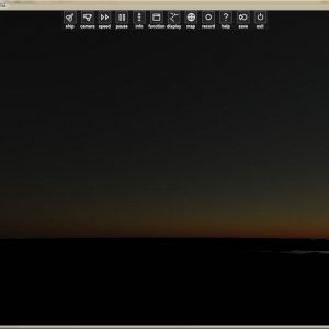 E. Bruneton's atmosphere in D3D11Client - twilight