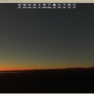 E. Bruneton's atmosphere in D3D11Client - twilight