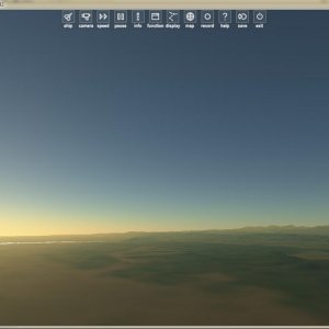 E. Bruneton's atmosphere in D3D11Client - evening