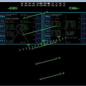 IMS Taurus Config 2 Panel During Burn