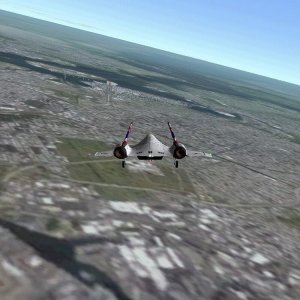 Wheels down, on final, La Guardia.