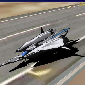 My original Mobile Armor MSA-102A Okypete
Flying MA MODE
