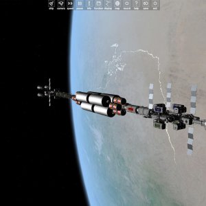 IMS Vulpecula   Fully Loaded in Earth Orbit