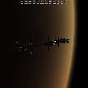 Parked under a marshan sunrise