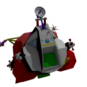 Ascent Stage WIP in Blender3D