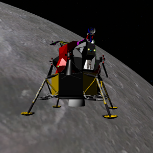Spider in Lunar orbit