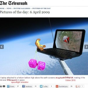 Orbiter in space?