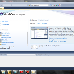 Open Visual Studio