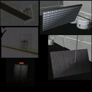 Lights door